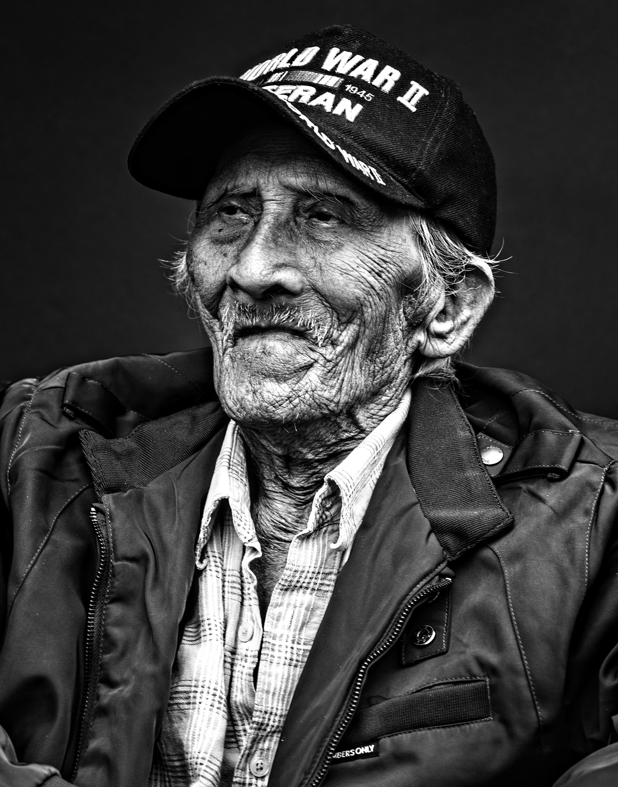 Portrait of Emilio Teodoro by Agnes Lopez for The Faces to Remember Project