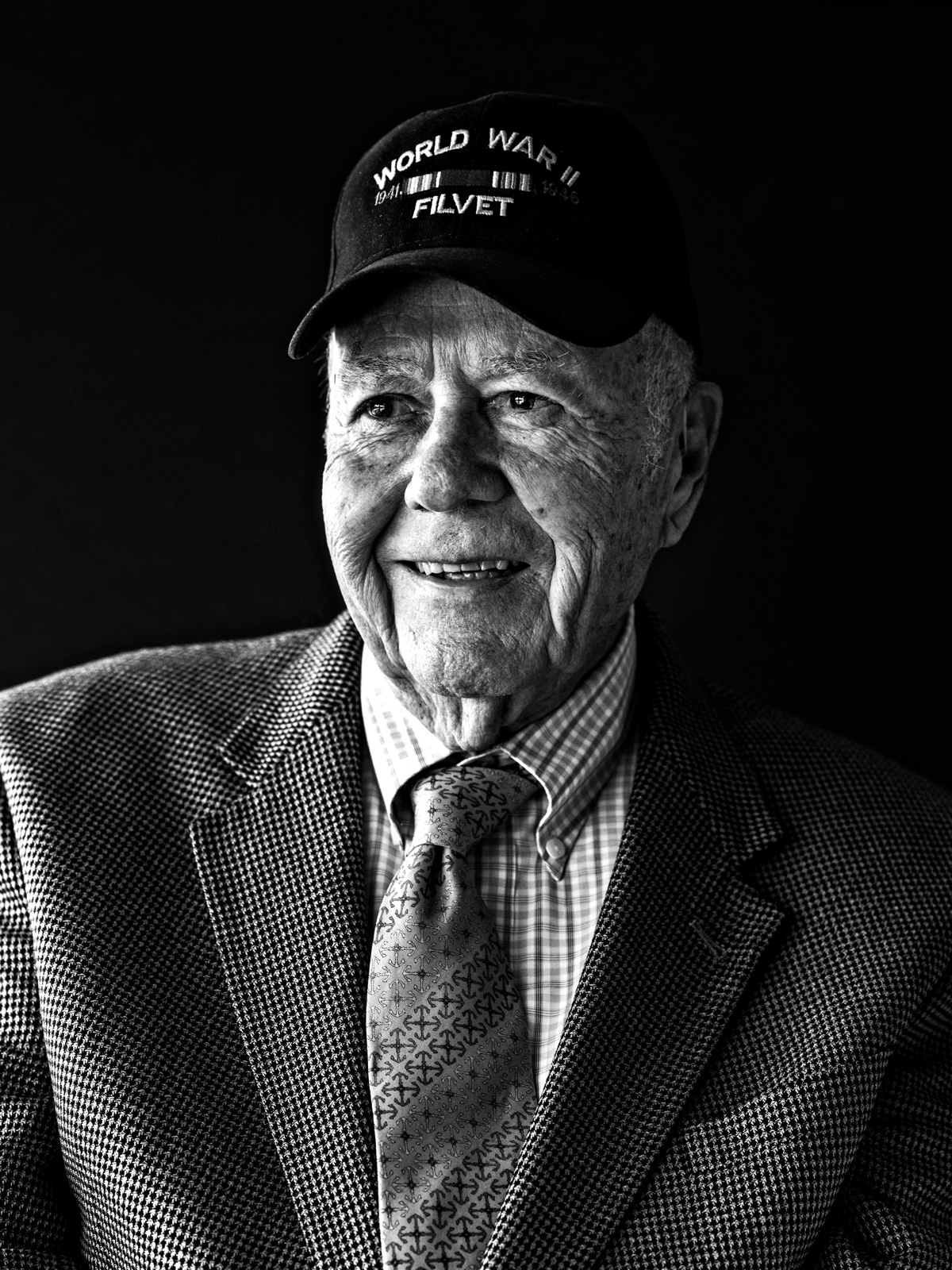 Portrait of Frank Francone by Agnes Lopez for The Faces to Remember Project