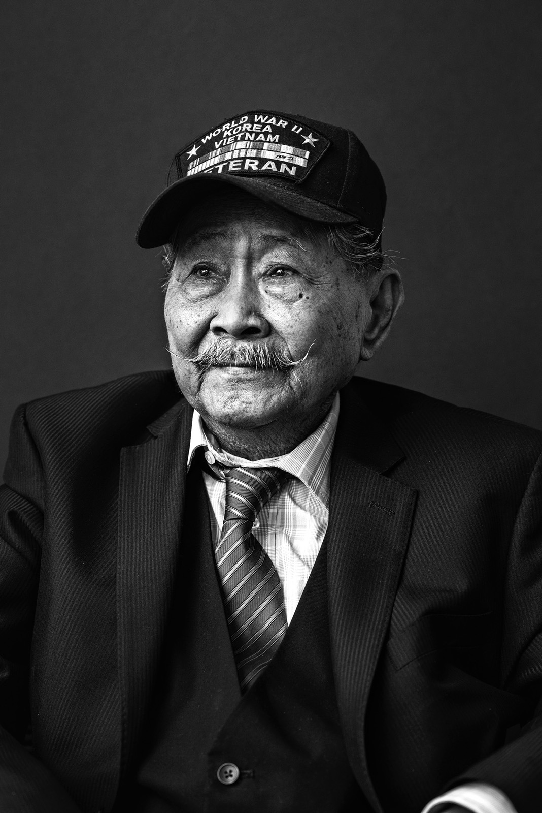 Portrait of Mariano Aquisap by Agnes Lopez for The Faces to Remember Project