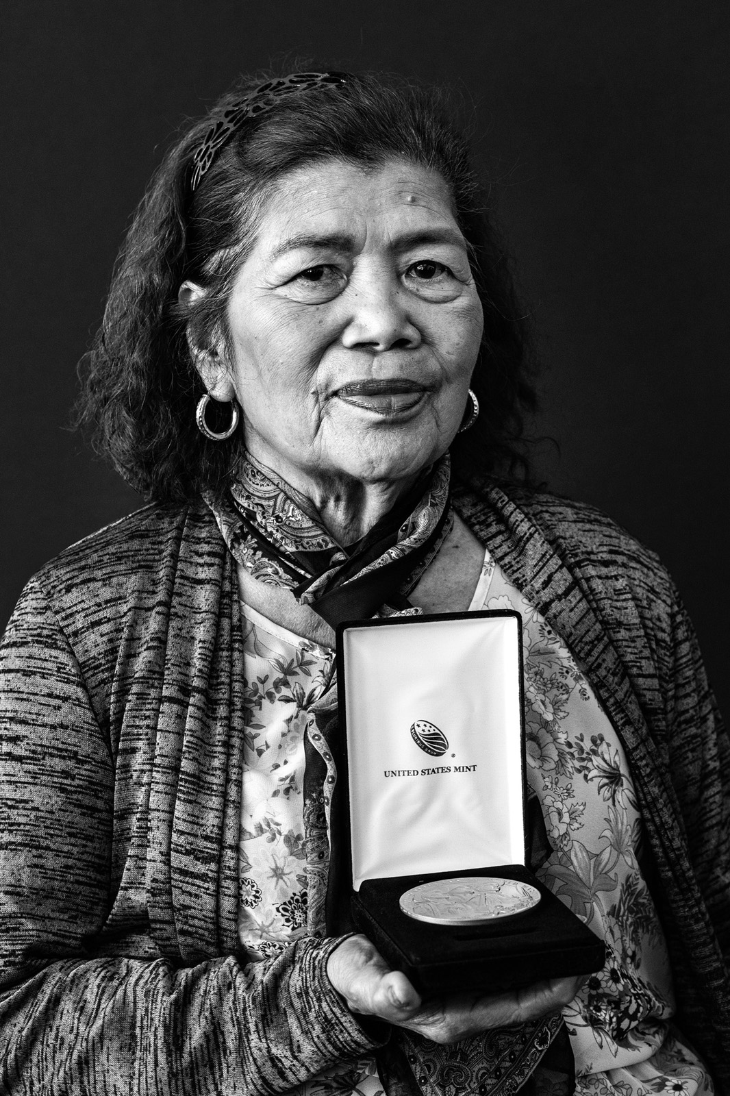 Portrait of Trinidad Cadelina by Agnes Lopez for The Faces to Remember Project