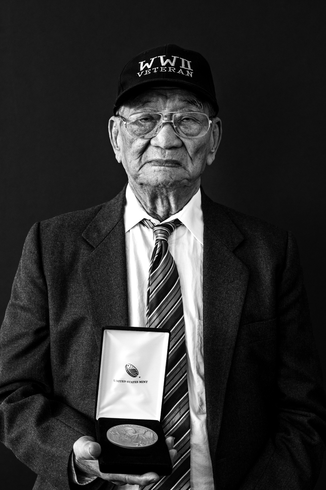 Portrait of Vicente Bautista by Agnes Lopez for The Faces to Remember Project